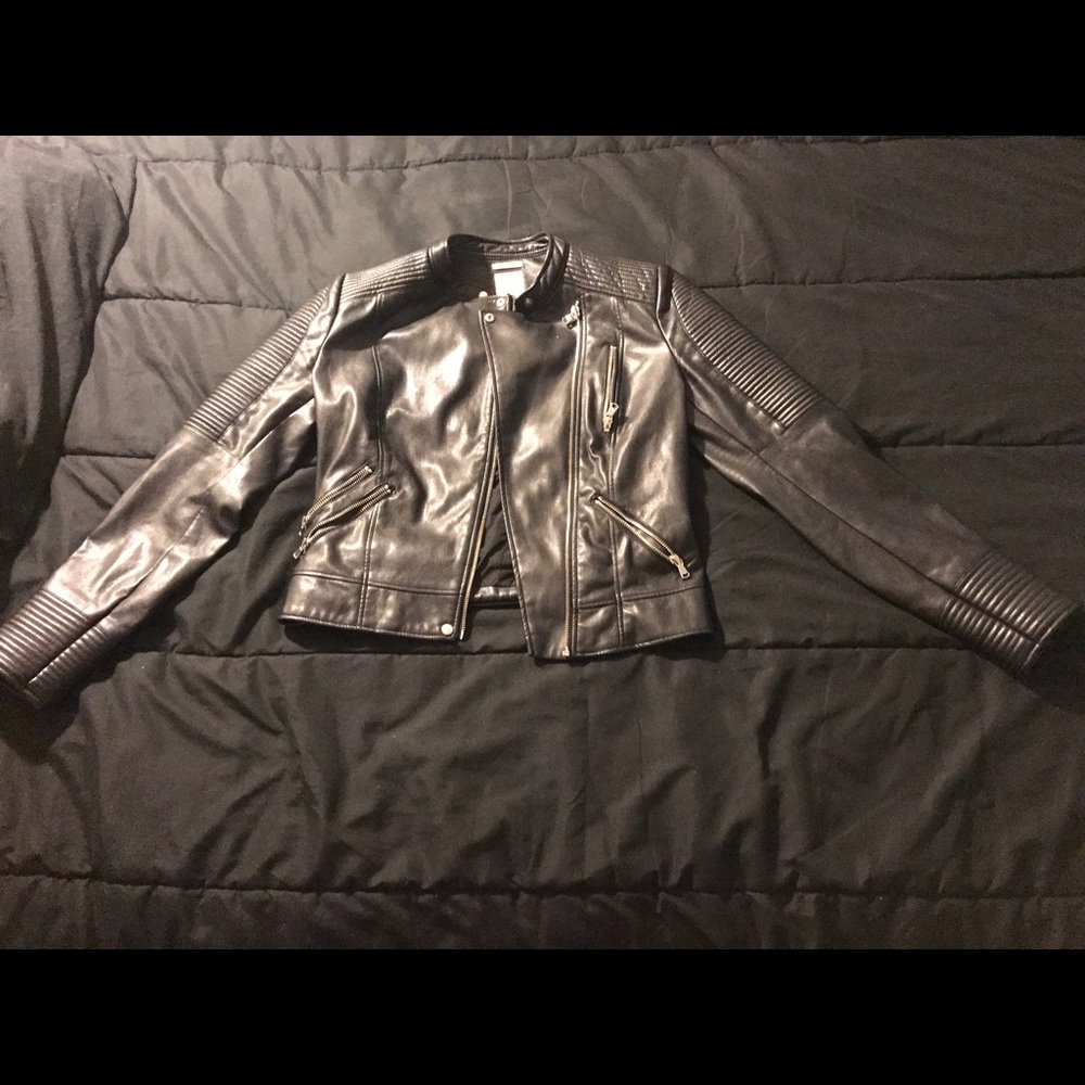 Leather jacket